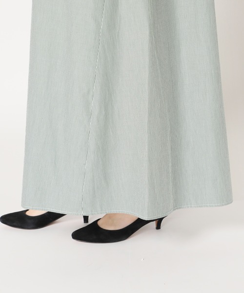 SLOBE IENA(スローブイエナ)の「クレリックシャツワンピース【手洗い可能】◆(ワンピース・レディース・グレー/ブルー/グリーン・FREE)」の17枚目の写真