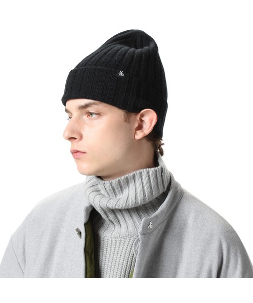 SOPHNET.(ソフネット)の「SCORPION KNIT CAP(ニットキャップ/ビーニー・メンズ・ブラック/ベージュ/パープル/ネイビー/サックスブルー・FREE)」の17枚目の写真