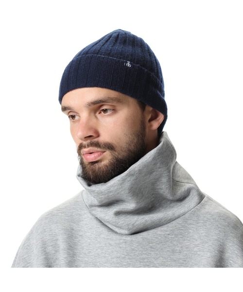 SOPHNET.(ソフネット)の「SCORPION KNIT CAP(ニットキャップ/ビーニー・メンズ・ブラック/ベージュ/パープル/ネイビー/サックスブルー・FREE)」の6枚目の写真