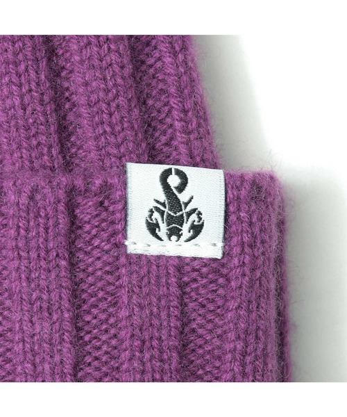 SOPHNET.(ソフネット)の「SCORPION KNIT CAP(ニットキャップ/ビーニー・メンズ・ブラック/ベージュ/パープル/ネイビー/サックスブルー・FREE)」の14枚目の写真