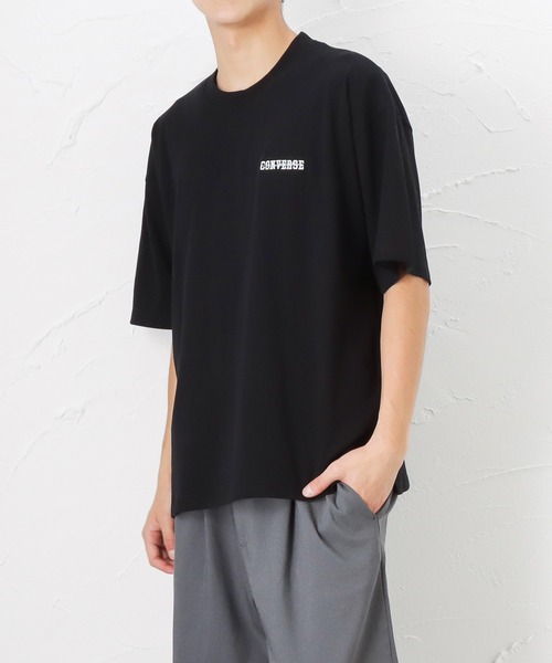 CONVERSE(コンバース)の「CONVERSE コンバース バックシューズプリント 半袖Tシャツ(Tシャツ/カットソー・メンズ・ベージュ/ブラック/グリーン/ホワイト・L/M/XL)」の22枚目の写真