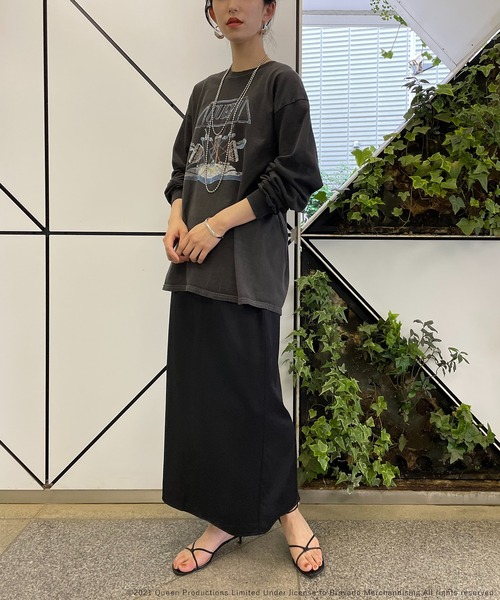 GOOD ROCK SPEED(グッドロックスピード)の「【GOOD ROCK SPEED/グッドロックスピード】QUEEN TEE(Tシャツ/カットソー・レディース・ブラック・FREE)」の7枚目の写真