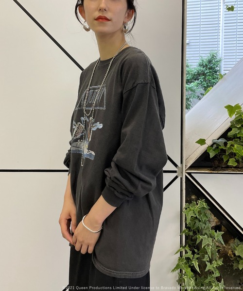 GOOD ROCK SPEED(グッドロックスピード)の「【GOOD ROCK SPEED/グッドロックスピード】QUEEN TEE(Tシャツ/カットソー・レディース・ブラック・FREE)」の2枚目の写真