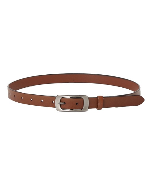 NO WAY（ノーウェイ）の「/ナロー レザーベルト/（ベルト・メンズ・ホワイト/ブラック/ブラウン・FREE）」の3枚目の写真