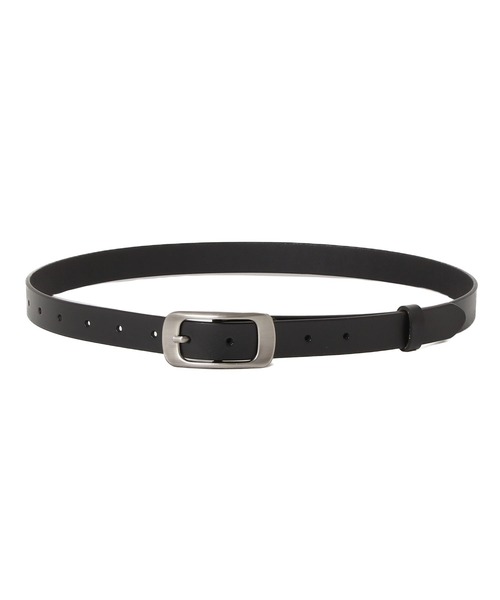 NO WAY（ノーウェイ）の「/ナロー レザーベルト/（ベルト・メンズ・ホワイト/ブラック/ブラウン・FREE）」の2枚目の写真