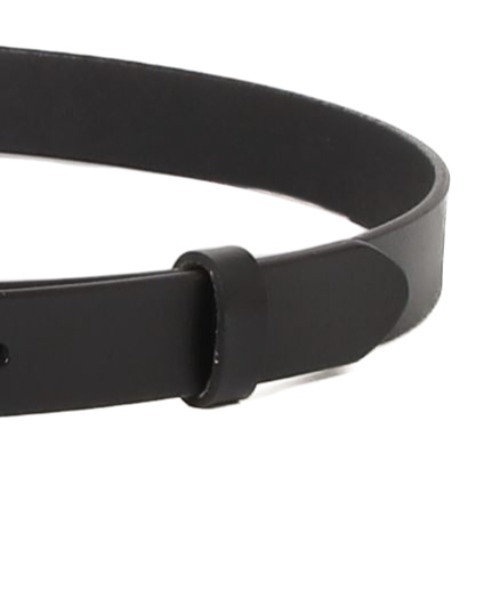 NO WAY（ノーウェイ）の「/ナロー レザーベルト/（ベルト・メンズ・ホワイト/ブラック/ブラウン・FREE）」の5枚目の写真