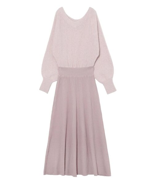 LAGUNAMOON（ラグナムーン）の「ラクーンフレアーニットワンピース（ワンピース・レディース・チャコールグレー/アイボリー/ミント・SMALL/MEDIUM）」の18枚目の写真