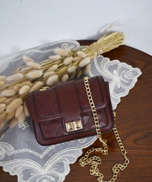 ems excite | キルティングミニショルダーBAG(ショルダーバッグ)