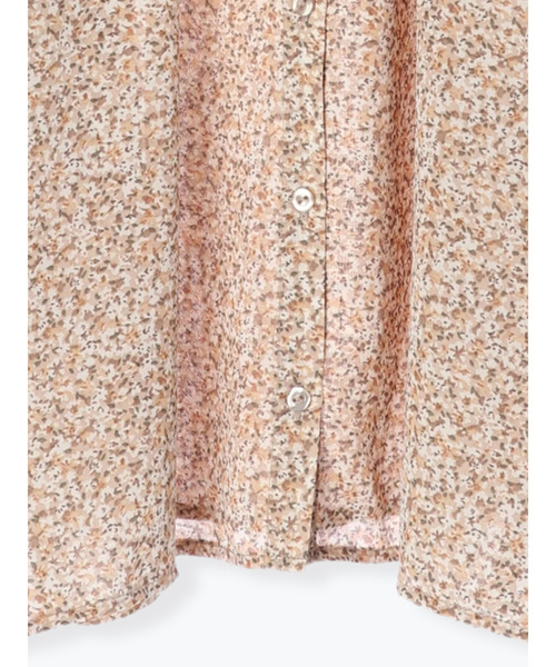 ehka sopo（エヘカソポ）の「【まる×ehka sopo】小花柄ブラウス（シャツ/ブラウス・レディース・ベージュ/ネイビー・ﾌﾘ-）」の6枚目の写真