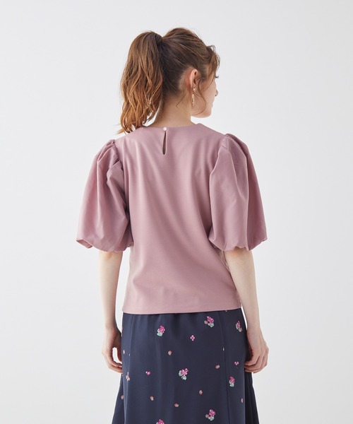 BE RADIANCE（ビーラディエンス）の「バルーンスリーブトップス（Tシャツ/カットソー・レディース・ブラック/ピンク/ブラウン・FREE）」の21枚目の写真