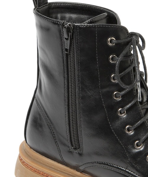 niko and...（ニコアンド）の「オリジナルレースアップブーツ（ブーツ・レディース・アイボリー/ブラック・SMALL/MEDIUM/LARGE）」の10枚目の写真