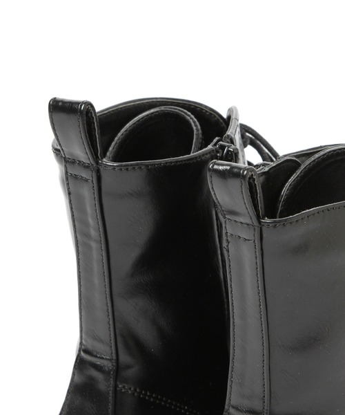 niko and...（ニコアンド）の「オリジナルレースアップブーツ（ブーツ・レディース・アイボリー/ブラック・SMALL/MEDIUM/LARGE）」の13枚目の写真