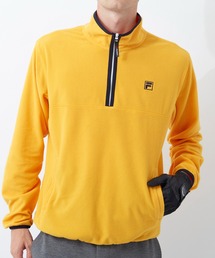 FILA GOLF/フィラゴルフ ワンポイントロゴ 吸汗速乾 ストレッチ マイクロフリース アウター