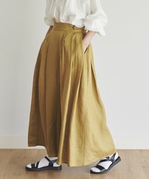 studio CLIP | リネン100グルカタックスカート(スカート)
