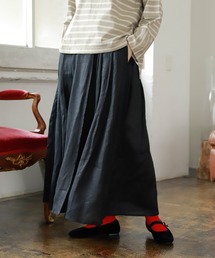 studio CLIP | リネン100グルカタックスカート(スカート)