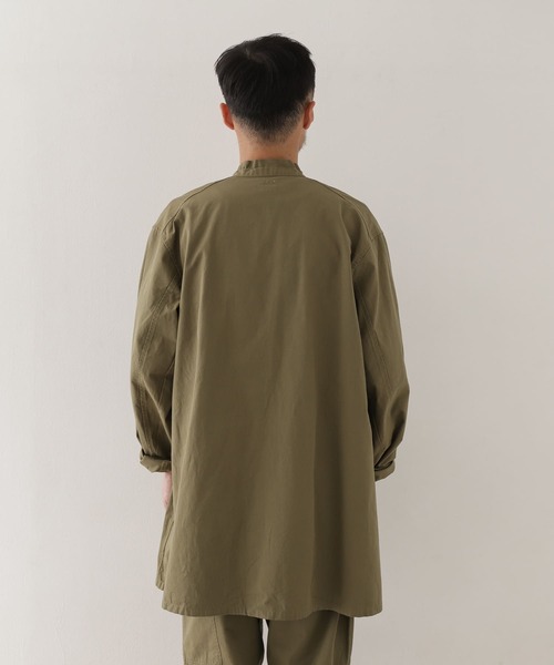 ARMY TWILL(アーミーツイル)の「ARMY TWILL Broken Twill Smock(シャツ/ブラウス・メンズ・ブラック/ベージュ/カーキ・MEDIUM/LARGE)」の15枚目の写真