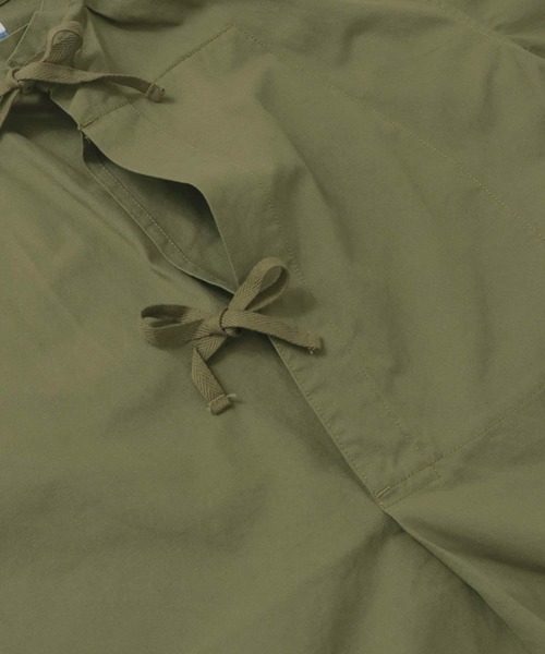 ARMY TWILL(アーミーツイル)の「ARMY TWILL Broken Twill Smock(シャツ/ブラウス・メンズ・ブラック/ベージュ/カーキ・MEDIUM/LARGE)」の11枚目の写真