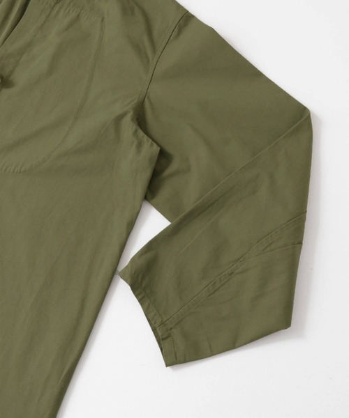 ARMY TWILL(アーミーツイル)の「ARMY TWILL Broken Twill Smock(シャツ/ブラウス・メンズ・ブラック/ベージュ/カーキ・MEDIUM/LARGE)」の6枚目の写真