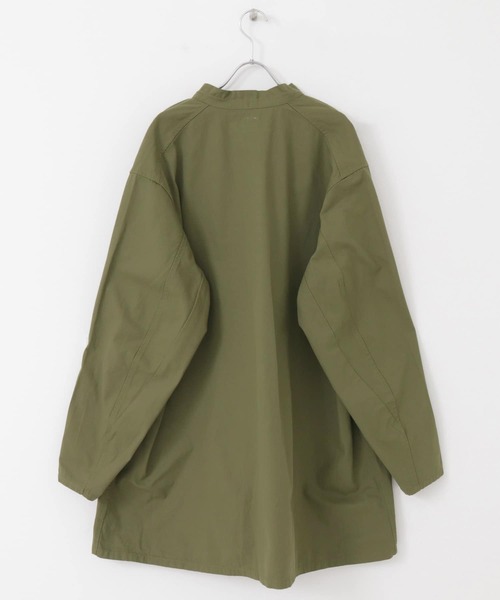 ARMY TWILL(アーミーツイル)の「ARMY TWILL Broken Twill Smock(シャツ/ブラウス・メンズ・ブラック/ベージュ/カーキ・MEDIUM/LARGE)」の19枚目の写真