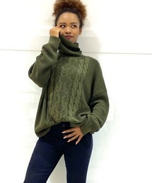 GAP | ケーブルニット タートルネック セーター(ニット/セーター)