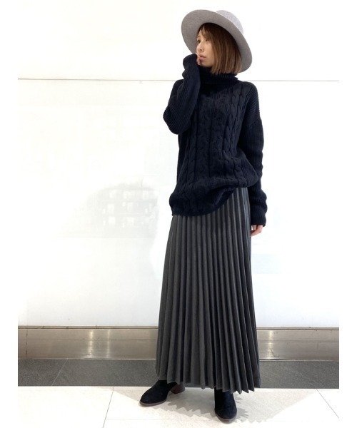 GAP(ギャップ)の「ケーブルニット タートルネック セーター(ニット/セーター・レディース・ブラック/キャメル/カーキ・XS/S/M/L/XL/XXS)」の5枚目の写真