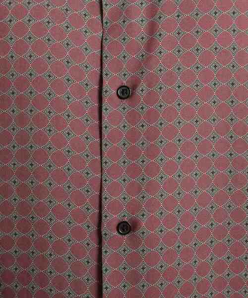 40ｃｔ＆525（フォーティーカラッツアンドゴーニーゴ）の「70’sプリント シャツ（シャツ/ブラウス・メンズ・ダークグリーン系/ピンク系その他2・01/04/03/02）」の11枚目の写真