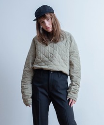Universal Style Wear カット キルト クルーネック
