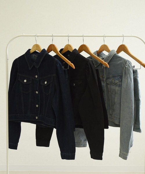 【2点セット】エコデニム クルージャケット、エコデニムドレス osharewalker 「送料無料」2点コーデセット 2024 レディース