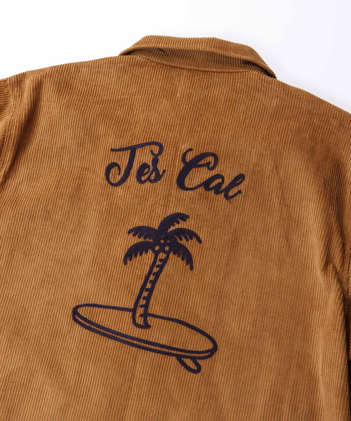 The Endless Summer（エンドレスサマー）の「TES SURF BOARD SHAPER JACKET / ジャケット（ブルゾン・メンズ・ベージュ/ネイビー/ターコイズブルー・SMALL/MEDIUM/LARGE/X-LARGE）」の6枚目の写真