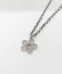 TWENTYONEAUGUST | A'GEM/9 × .kom『TWENTY ONE AUGUST』DIAMOND SMILEY FACE /ラインストーン スマイルネックレス(ネックレス)