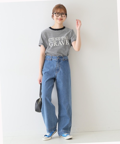 SLOBE IENA（スローブイエナ）の「LE DENIM バギーパンツ【洗濯