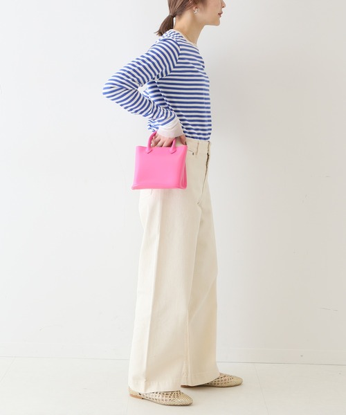 SLOBE IENA（スローブイエナ）の「LE DENIM バギーパンツ【洗濯機使用可能】◆（デニムパンツ・レディース・ナチュラル/ネイビー/ブルー系その他・34/40/38/36）」の5枚目の写真