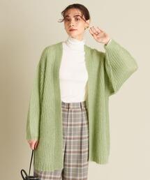 BEAUTY&YOUTH UNITED ARROWS | BY モヘヤミックスVネックニットカーディガン ∴(カーディガン/ボレロ)