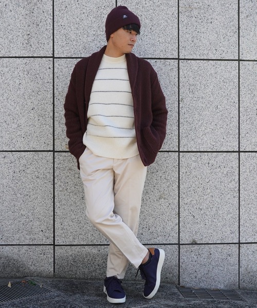 Banana Republic(バナナリパブリック)の「ウォッシャブル メリノ ビーニー(ニットキャップ/ビーニー・メンズ・ワイン/ネイビー/カーキ・ONE SIZE)」の5枚目の写真