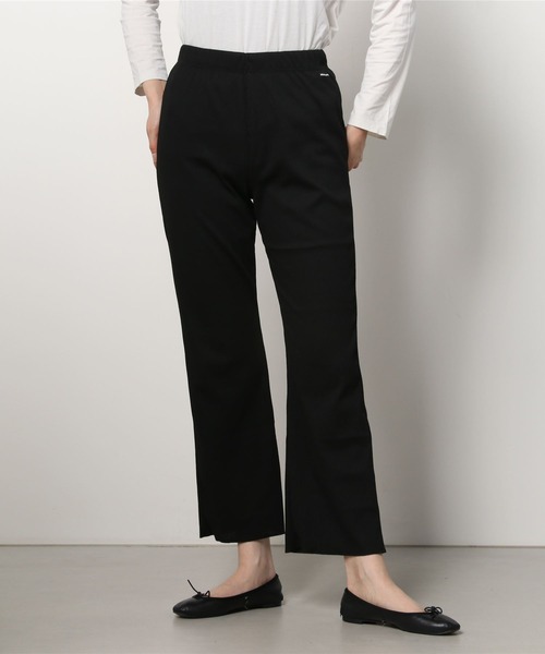 MANASTASH（マナスタッシュ）の「MANASTASH/マナスタッシュ  W's RIB　FLARE PANTS　ウィメンズ　リブフレアパンツ（その他パンツ・レディース・アイボリー/ブラック/ミント・MEDIUM）」の17枚目の写真