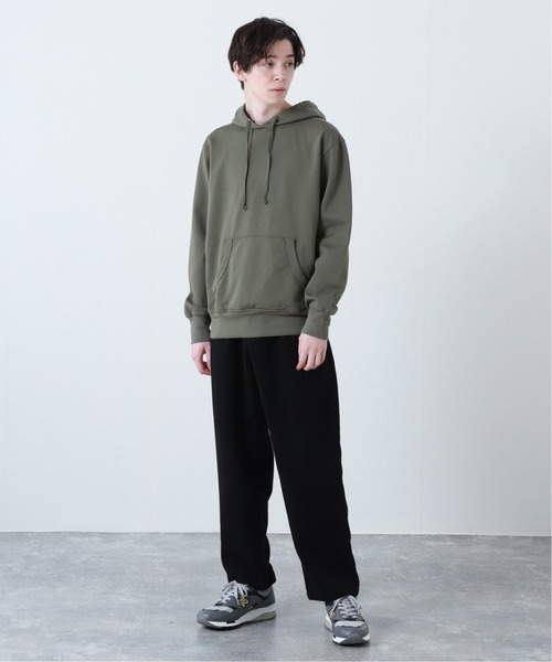SAVE KHAKI UNITED（セーブカーキユナイテッド）の「【SAVE KHAKI UNITED】SUPIMA FLEECE プルオーバー フーディ（パーカー・メンズ・ネイビー/ブラック/ナチュラル/チョコ・XX-LARGE/MEDIUM/X-LARGE/LARGE）」の9枚目の写真