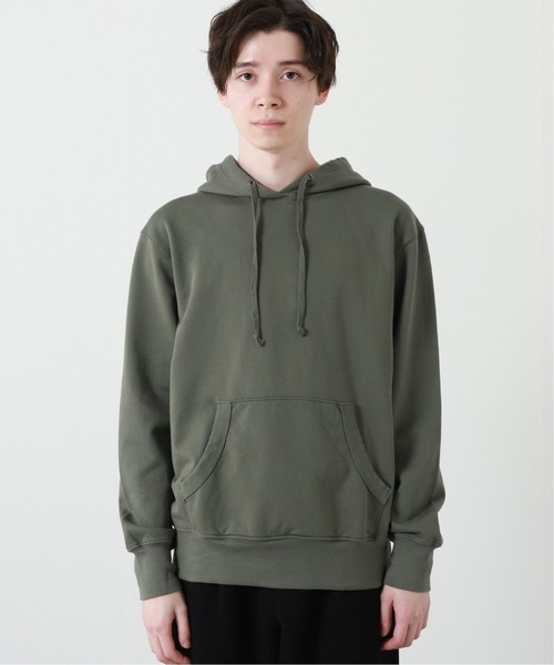 SAVE KHAKI UNITED（セーブカーキユナイテッド）の「【SAVE KHAKI UNITED】SUPIMA FLEECE プルオーバー フーディ（パーカー・メンズ・ネイビー/ブラック/ナチュラル/チョコ・XX-LARGE/MEDIUM/X-LARGE/LARGE）」の14枚目の写真