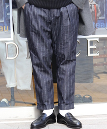 EDIFICE | ◇PRODUCT F モチーフデニム 1タッククロップドパンツ(デニムパンツ)