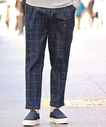 EDIFICE | ◇PRODUCT F モチーフデニム 1タッククロップドパンツ(デニムパンツ)