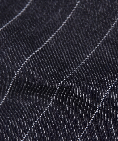 EDIFICE（エディフィス）の「◇PRODUCT F モチーフデニム 1タッククロップドパンツ（デニムパンツ・メンズ・ネイビー/ダークブルー・42/44/46/48/50）」の11枚目の写真