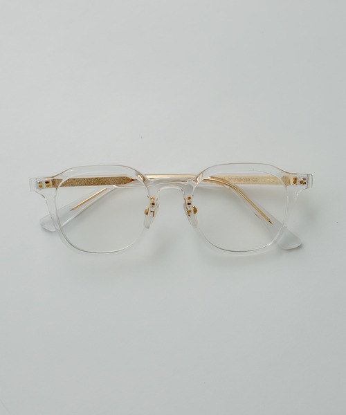 mystic(ミスティック)の「クリアフレームメガネ(メガネ・レディース・グレー/クリア・ONE SIZE)」の8枚目の写真