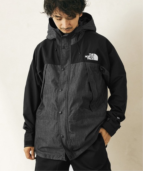 THE NORTH FACE（ザノースフェイス）の「【THE NORTH FACE / ザ ノースフェイス】マウンテンライト デニムジャケット（マウンテンパーカー・メンズ・ブラック/ネイビー・MEDIUM/LARGE/X-LARGE）」の13枚目の写真