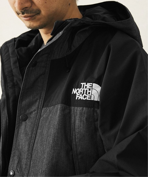 THE NORTH FACE（ザノースフェイス）の「【THE NORTH FACE / ザ ノースフェイス】マウンテンライト デニムジャケット（マウンテンパーカー・メンズ・ブラック/ネイビー・MEDIUM/LARGE/X-LARGE）」の8枚目の写真