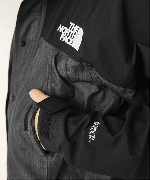 THE NORTH FACE（ザノースフェイス）の「【THE NORTH FACE / ザ ノースフェイス】マウンテンライト デニムジャケット（マウンテンパーカー・メンズ・ブラック/ネイビー・MEDIUM/LARGE/X-LARGE）」の19枚目の写真