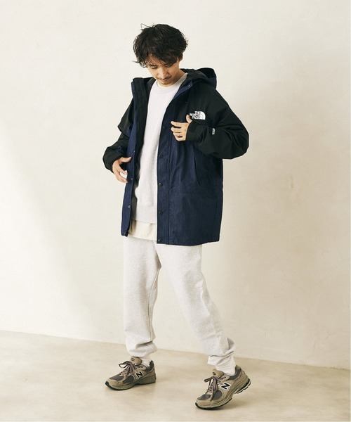 THE NORTH FACE（ザノースフェイス）の「【THE NORTH FACE / ザ ノースフェイス】マウンテンライト デニムジャケット（マウンテンパーカー・メンズ・ブラック/ネイビー・MEDIUM/LARGE/X-LARGE）」の6枚目の写真