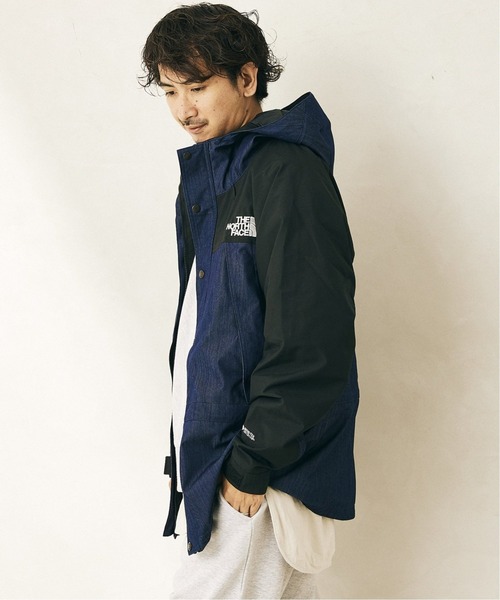 THE NORTH FACE（ザノースフェイス）の「【THE NORTH FACE / ザ ノースフェイス】マウンテンライト デニムジャケット（マウンテンパーカー・メンズ・ブラック/ネイビー・MEDIUM/LARGE/X-LARGE）」の14枚目の写真