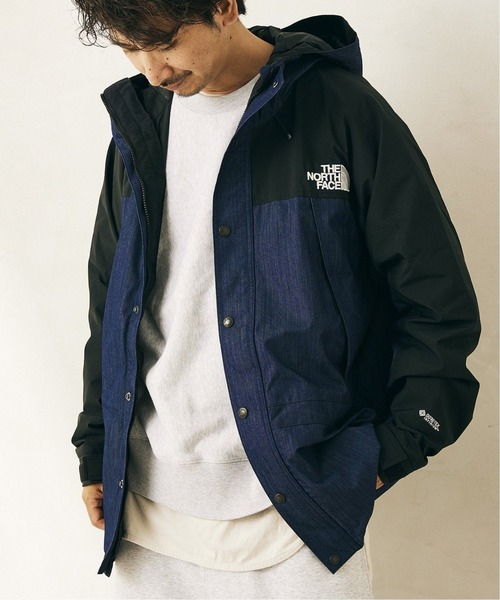 THE NORTH FACE（ザノースフェイス）の「【THE NORTH FACE / ザ ノースフェイス】マウンテンライト デニムジャケット（マウンテンパーカー・メンズ・ブラック/ネイビー・MEDIUM/LARGE/X-LARGE）」の9枚目の写真