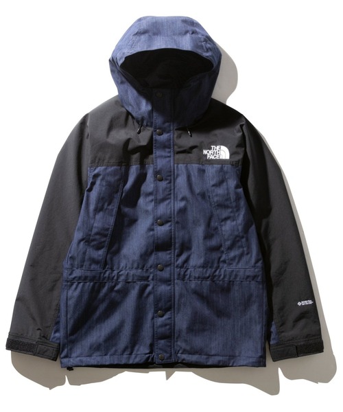 THE NORTH FACE（ザノースフェイス）の「【THE NORTH FACE / ザ ノースフェイス】マウンテンライト デニムジャケット（マウンテンパーカー・メンズ・ブラック/ネイビー・MEDIUM/LARGE/X-LARGE）」の12枚目の写真