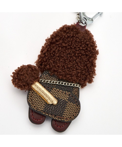 LAZY SUSAN（レイジースーザン）の「チャーム　プードル　チェッカー（キーホルダー・レディース・ブラック/ブラウン/ホワイト・FREE）」の10枚目の写真