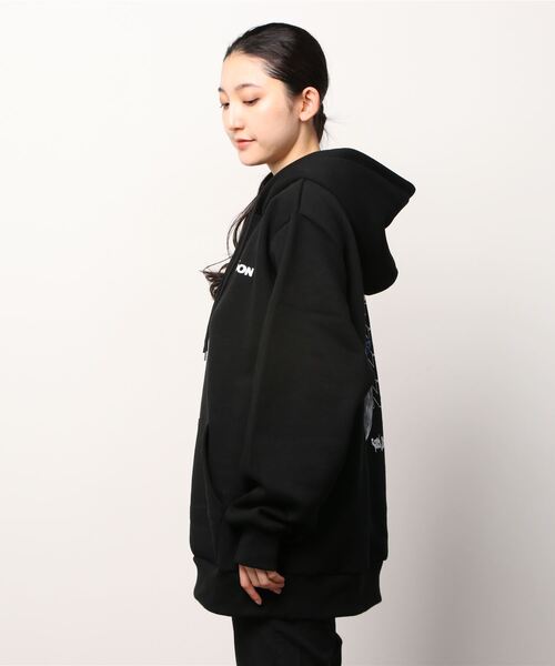 Figments（フィグメンツ）の「MOONパーカー（パーカー・レディース・ライトグレー/ブラック・FREE）」の16枚目の写真